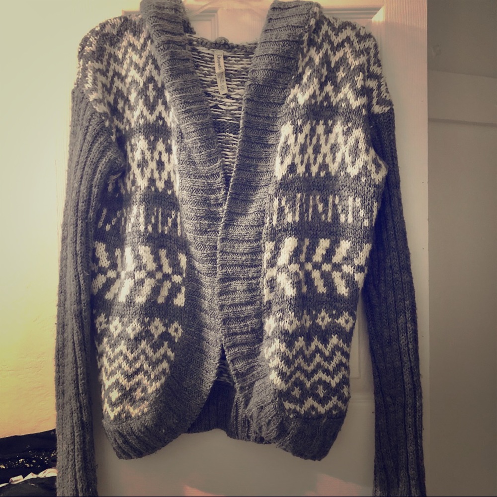 Aeropostale Hooded Cardigan